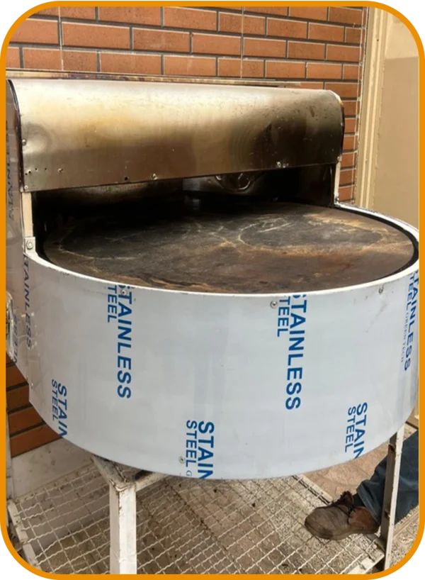 دستگاه تنور گردان دستی