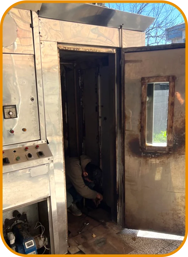 فر قنادی صنعتی